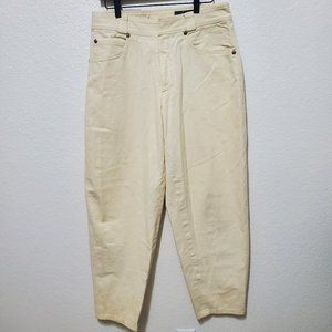 Istante Versace Yellow trouser pant jean
